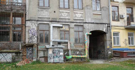 Derelict buildings