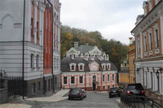 Ghost town in Ukraine